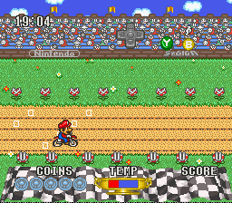 Excitebike Bun Bun Mario Battle Stadium